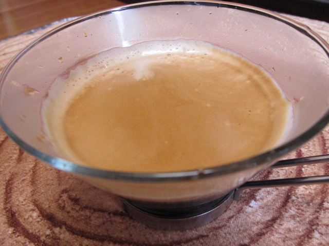 クレマタップリの本格的なコーヒー