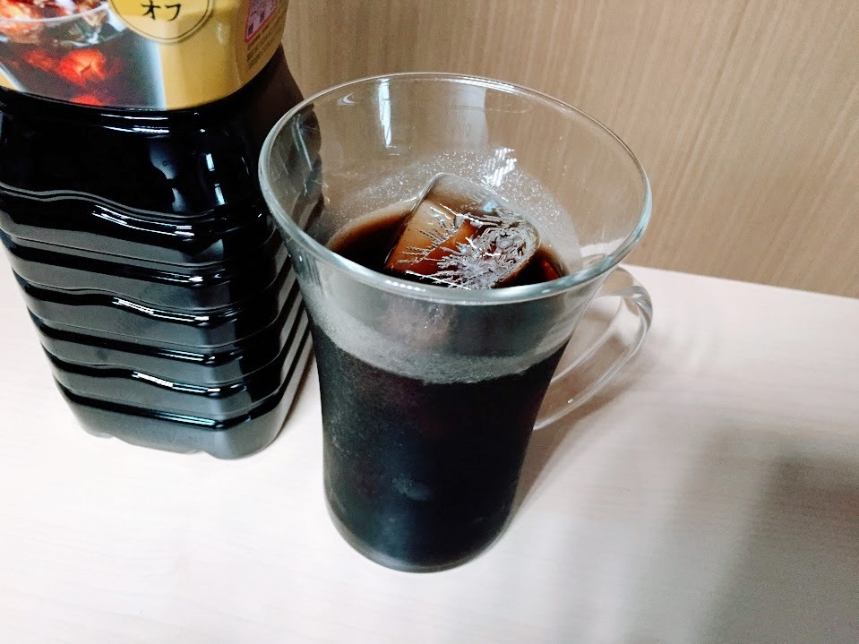 ネスカフェエクセラ ボトルコーヒー 甘さひかえめ.JPG